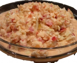 Pikant frischer Krautsalat mit Apfel und Paprika (aus der Vorführung)