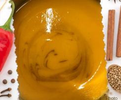 Kürbissuppe mit Ingwer und Kokosmilch