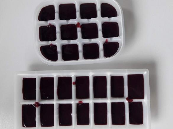 Baby Obstpüree Obstmus Heidelbeere Banane