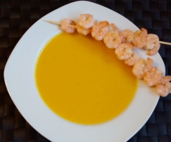 Indische Mango-Karotten-Suppe