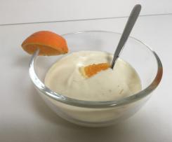 Variation Orangencreme mit Quark