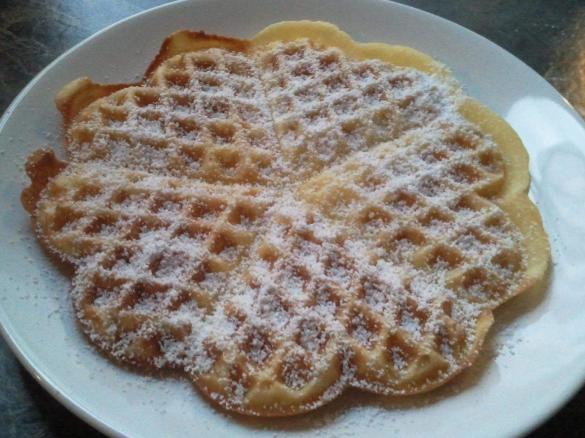 schnelle leckere Waffeln