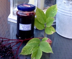 Fliederbeer-Apfel Gelee