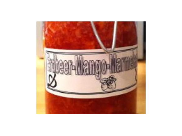 Erdbeer-Mango Marmelade