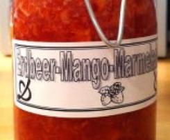 Erdbeer-Mango Marmelade