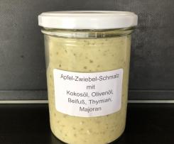 Apfel-Zwiebel-Schmalz vegan