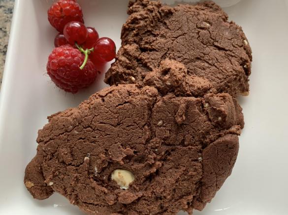 Double chocolate chip cookies (soft)