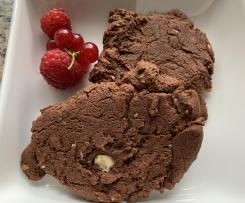 Double chocolate chip cookies (soft)