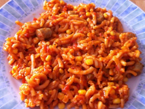 Bratwurst-Nudel Topf (WW) 12 PP