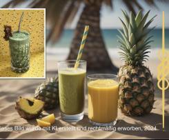 Aloha-Aloe Slushie (mit Algen)