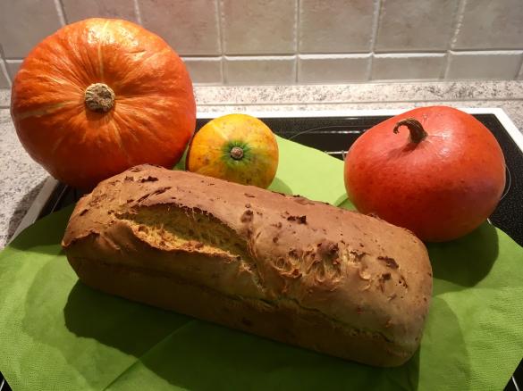 Süßes Kürbisbrot (Stuten) Laktose-Fruktose-frei