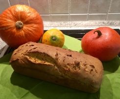 Süßes Kürbisbrot (Stuten) Laktose-Fruktose-frei