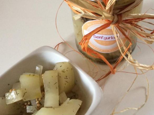 Senfgurken süss/sauer Variation