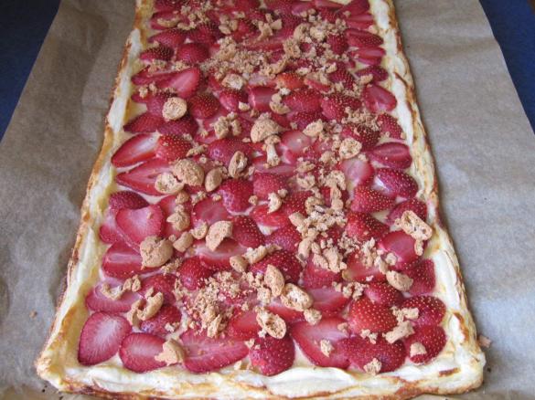 Erdbeer-Marzipan-Tarte