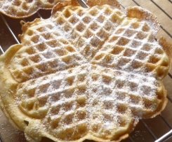 Knusprige Waffeln - Milchfrei