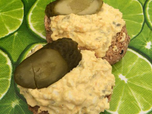 Eiersalat ohne Mayonnaise*Low Carb*WW*