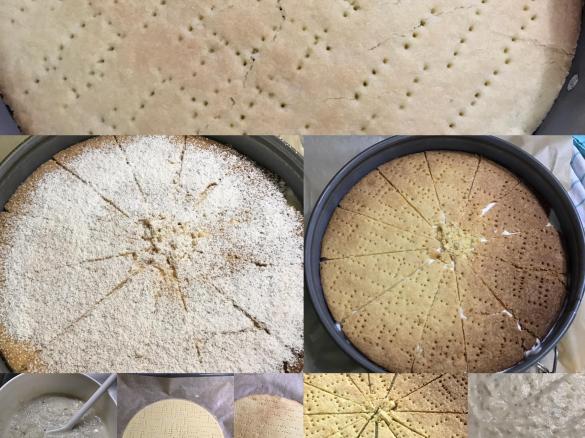 Milchreis Torte mit Sahne