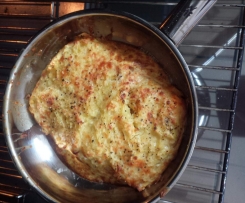 Leberkäse mit Röstidecke