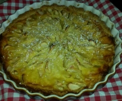Apfeltarte mit Amarettoguss