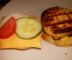 Grilled Chicken Burger - Variation vom Hähnchenburger (FINESSEN 3/2015)