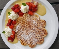 Waffeln sehr fein 