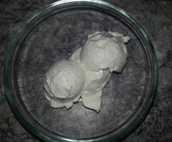 Variation von Cheesecake-Ice Cream 