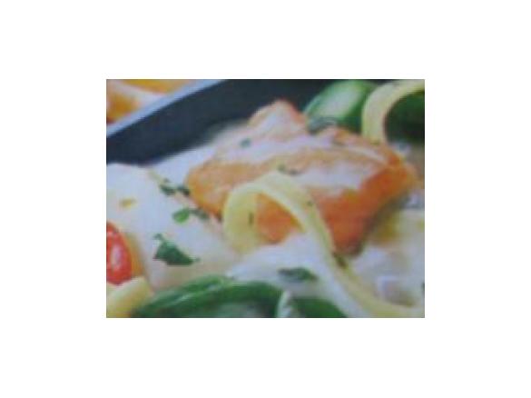 Spargel-Lachs-Pasta