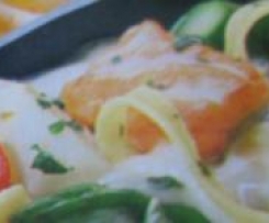 Spargel-Lachs-Pasta