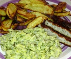 Rahmwirsing ~ optional mit Rosmarinkartoffelecken