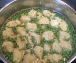 Erbsen und Klöße (Klümpe)