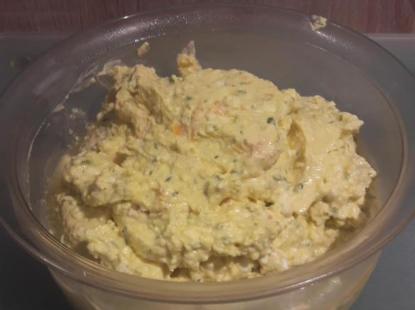 Variation Paprika Feta Creme , wie vom Wochenmarkt