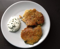 Zucchini-Bulgur-Puffer