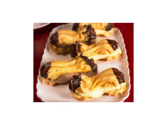 Eclairs mit 4 verschiedenen Füllungen