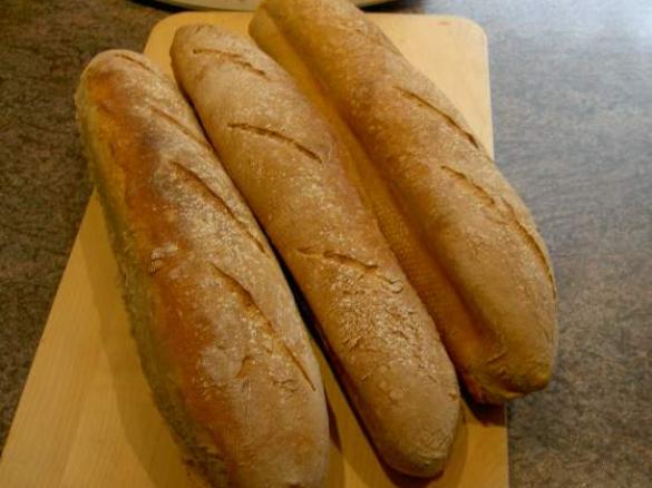 Sauerteig-Baquette superknusprig