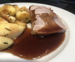 Rotwein-Sauce