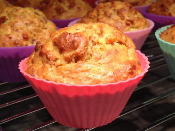 Frühstücksmuffins - ohne Zugabe von Zucker