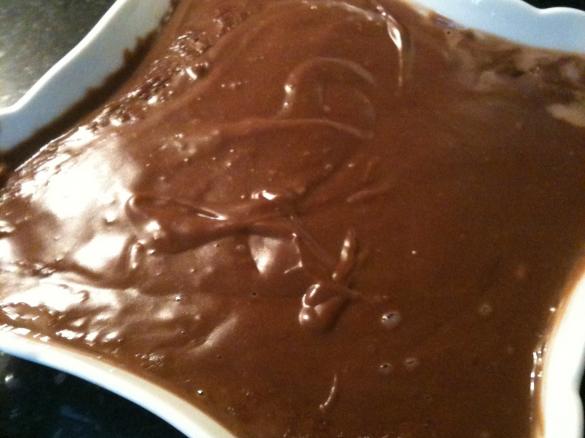 Schokoladenpudding *Der Klassiker* mit gedünsteten Birnen