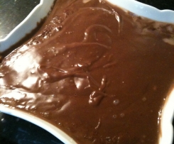 Schokoladenpudding *Der Klassiker* mit gedünsteten Birnen