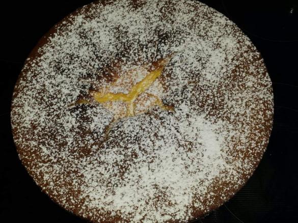 Käsekuchen auf umwegen mit Früchten