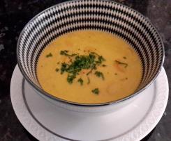 Möhren-Ingwer-Suppe