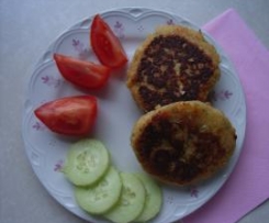 Blumenkohl-Käse-Frikadellen