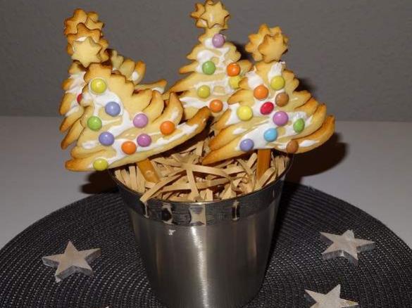  "Plätzchen in Lolliform"