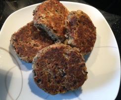 Black Bean Patty (schwarze Bohnen)  Bratlinge