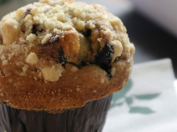 American Blueberry Muffins / Blaubeer Muffins Stracciatella