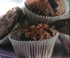 Clean Eating Schokoriegel Muffins
