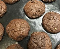 Schoko-Cookies mit Erdnussbutter-Füllung