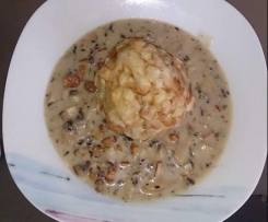 Champignon- Eierschwammerl Sauce
