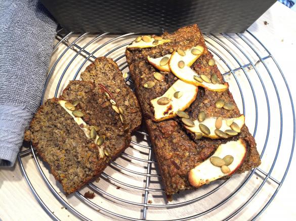 Bananenbrot mit Kürbis und feiner Kaffeenote