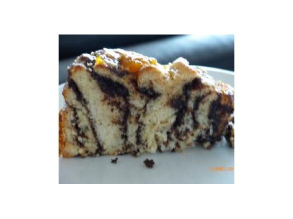 Hefegebäck mit selbstgemachtem Mohnback