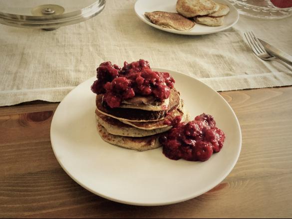 Pfannkuchen (zuckerarm/low carb)